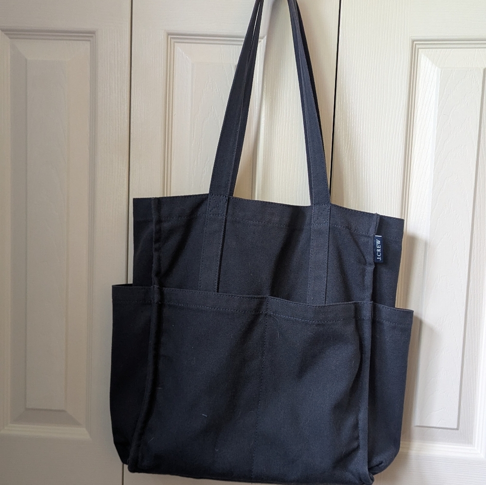 J.Crew NAVY BLUE Tote Bag